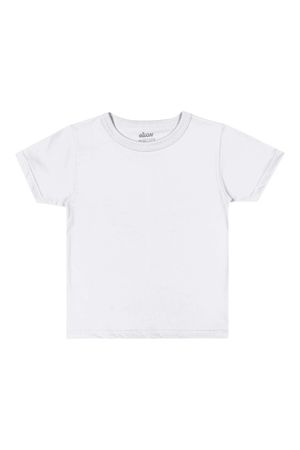 Camiseta Infantil Menino Básica Elian Branco