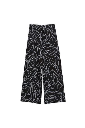 Calça Feminina Pantalona Marialícia Preto