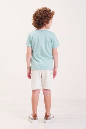 Camiseta Infantil Menino Caça-Palavras Colorittá Verde