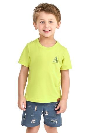 Conjunto Infantil Menino Náutico Elian Verde