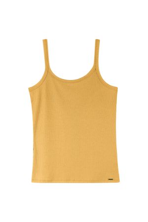 Regata Feminina Básica Marialícia Amarelo