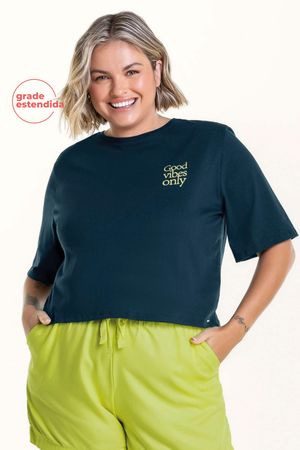 Blusa Feminina Good Vibes Only Marialícia Marinho