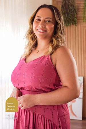 Regata Feminina Devorê Marialícia Rosa