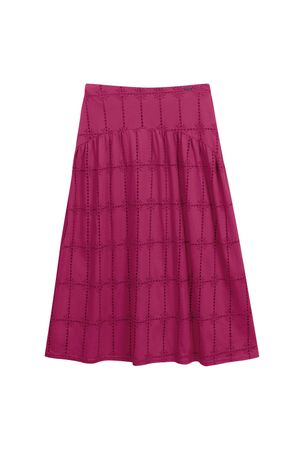 Saia Feminina Devorê Marialícia Rosa