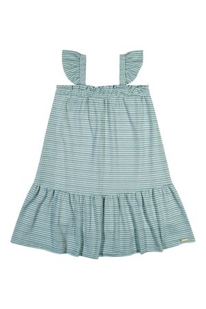 Vestido Infantil Menina em Crochê Colorittá Verde