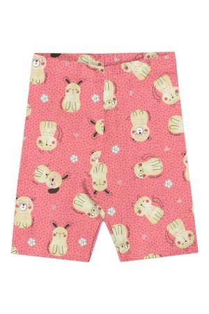Short Infantil Menina Estampado Elian Rosa