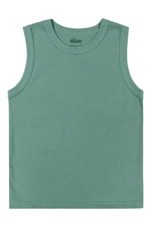 Regata Infantil Menino Básica em Meia Malha Elian Verde
