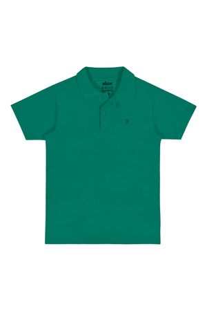Camiseta Infantil Menino Básica Polo Elian Verde