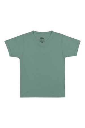 Camiseta Infantil Menino Básica Elian Verde