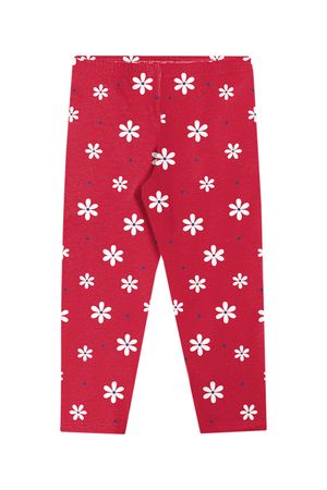 Calça Infantil Menina Estampada Elian Vermelha