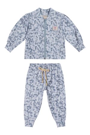 Conjunto Bebê Menina Jaqueta e Calça Poás Colorittá Cinza