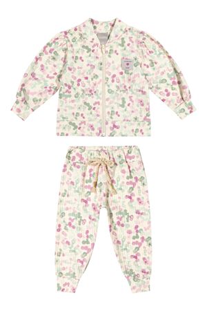 Conjunto Bebê Menina Jaqueta e Calça Poás Colorittá Bege