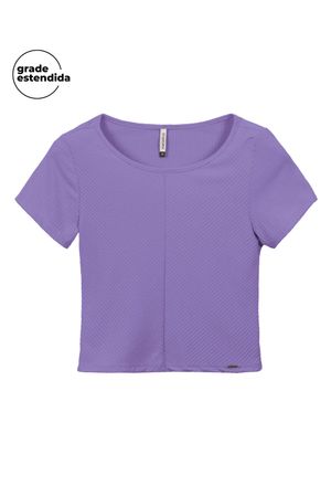 Blusa Feminina Essencial e Moderna Marialícia Roxo