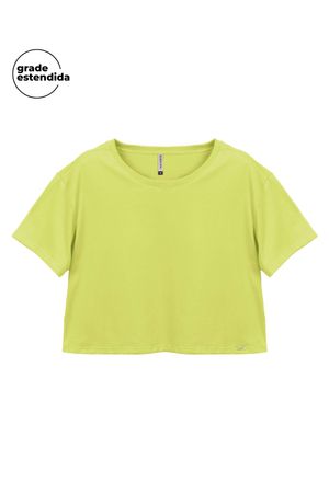 Blusa Feminina Ampla Básica Marialícia Verde