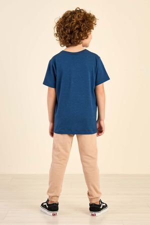 Camiseta Infantil Menino Recortes Colorittá Azul
