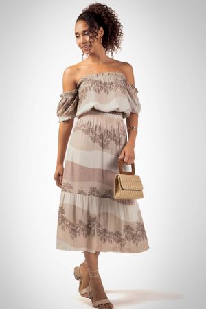 Blusa Feminina Ciganinha Marialícia Laranja