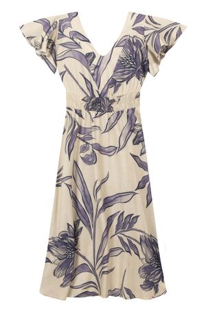 Vestido Feminino Acinturado Marialícia Marinho