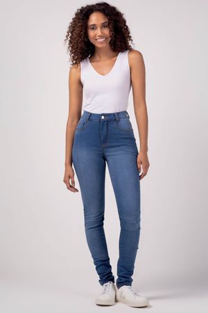 Calça Feminina Skinny Jeans Marialícia Marinho