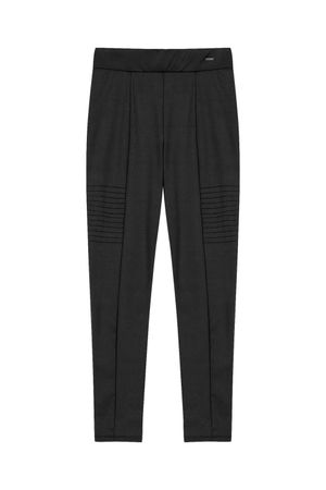 Calça Legging Feminina Helanca Felpada Marialícia Preto