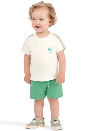 Conjunto Bebê Menino Linho Colorittá Bege