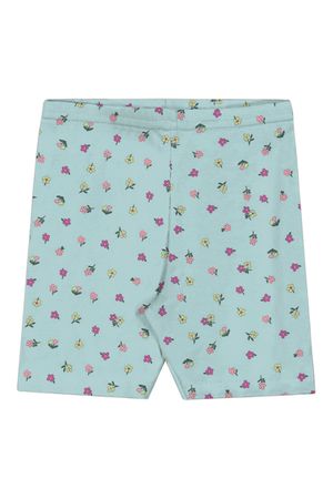 Bermuda Ciclista Infantil Menina Estampada Elian Verde