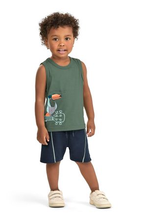 Conjunto Infantil Menino Tucano Elian Verde