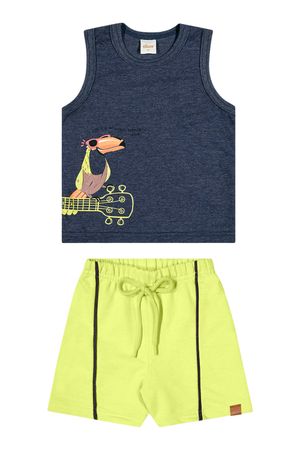 Conjunto Infantil Menino Tucano Elian Azul