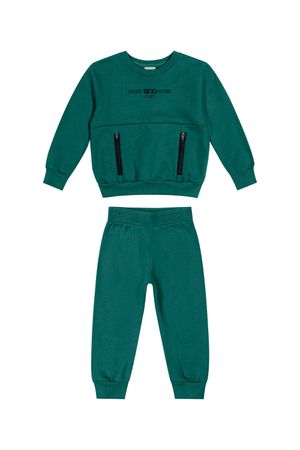 Conjunto Infantil Menino Bolsos Com Zíper Colorittá Verde