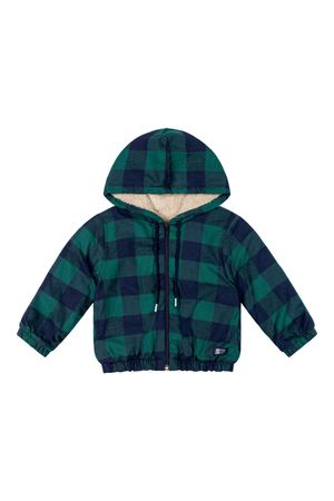 Jaqueta Infantil Menino Xadrez Peluciada Colorittá Verde