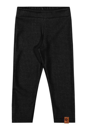 Calça Legging Infantil Menina Texturizada Elian Preto