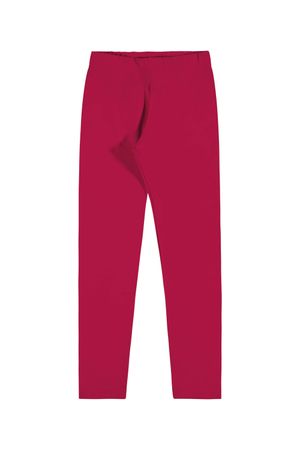 Calça Infantil Menina Legging Básica Elian Rosa Escuro