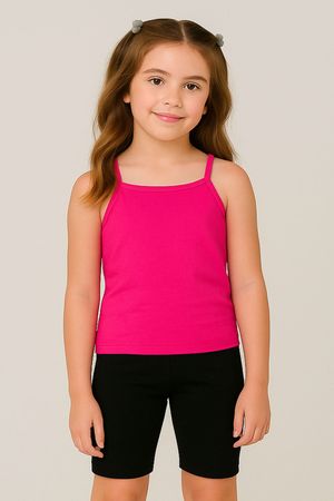 Bermuda Ciclista Infantil Menina Elian Preto