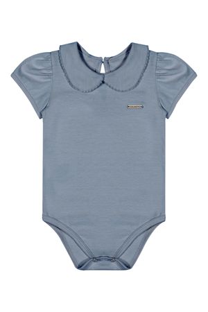 Body Bebê Menina Gola Boneca Colorittá Azul