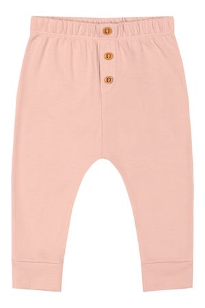 Calça Bebê Unissex Botões Decorativos Colorittá Rosa