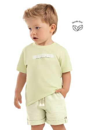 Conjunto Infantil Tecido Eco Menino Colorittá Verde