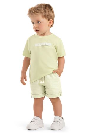 Conjunto Infantil Tecido Eco Menino Colorittá Verde