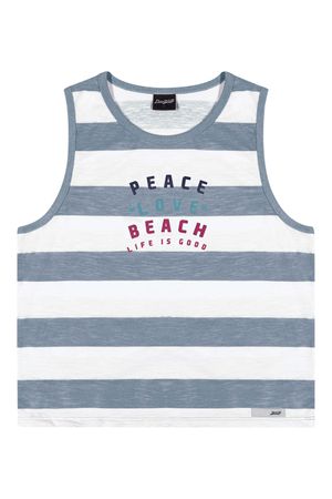 Regata Juvenil Menina Listrada Beats Azul