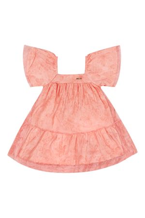 Vestido Infantil Menina Tule Colorittá Rosa