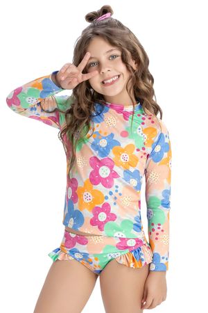 Biquini Infantil Menina Moda Praia Elian Rosa