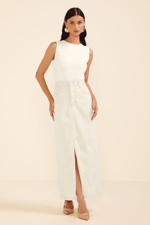 Blusa Feminina Sem Mangas Marialícia Bege