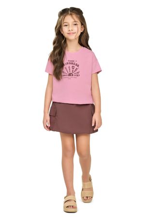 Conjunto Infantil Menina Sunshine Elian Rosa