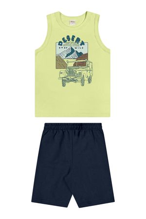 Conjunto Infantil Menino Radical Elian Verde