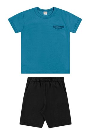Conjunto Infantil Menino Summer Elian Azul