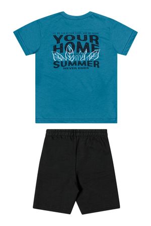 Conjunto Infantil Menino Summer Elian Azul
