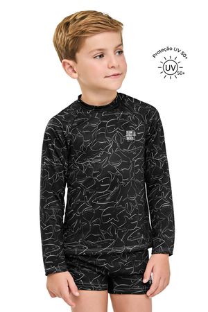 Sunga Infantil Menino Proteção UV Elian Preto