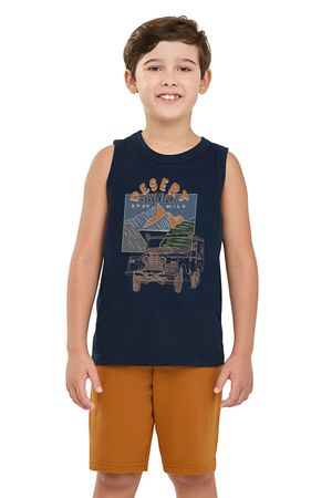 Conjunto Infantil Menino Radical Elian Azul