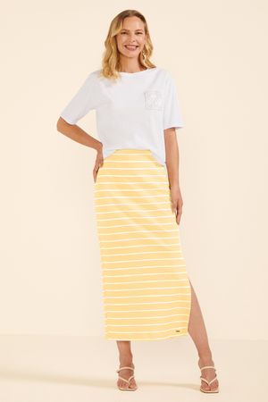 Blusa Feminina Bolso Com Bordado Marialícia Branco