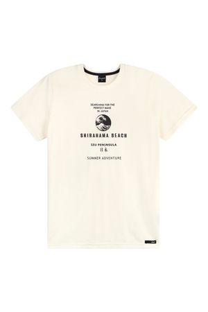 Camiseta Juvenil Menino Summer Adventure Beats Bege