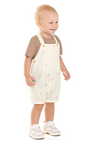 Conjunto Bebê Menino Palmeiras Colorittá Marrom