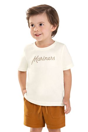 Conjunto Infantil Menino Mariners Colorittá Bege